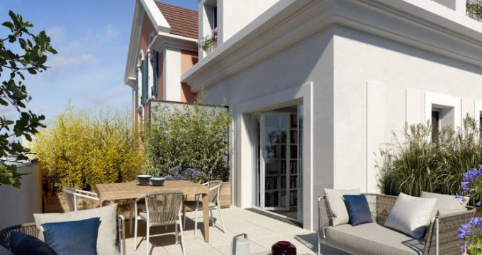 Achat / Vente immobilier neuf Le Plessis-Robinson au coeur du quartier Descartes (92350) - Réf. 5933