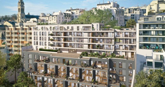 Achat / Vente immobilier neuf Saint-Cloud à 3 minutes à pied du tram T2 (92210) - Réf. 8456