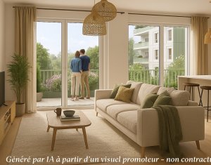 Achat / Vente immobilier neuf Châtenay-Malabry quartier LaVallée à 450m du tramway T10 (92290) - Réf. 13488