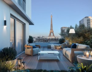 Achat / Vente immobilier neuf Paris 15 proche métro Bir-Hakeim (75015) - Réf. 7442