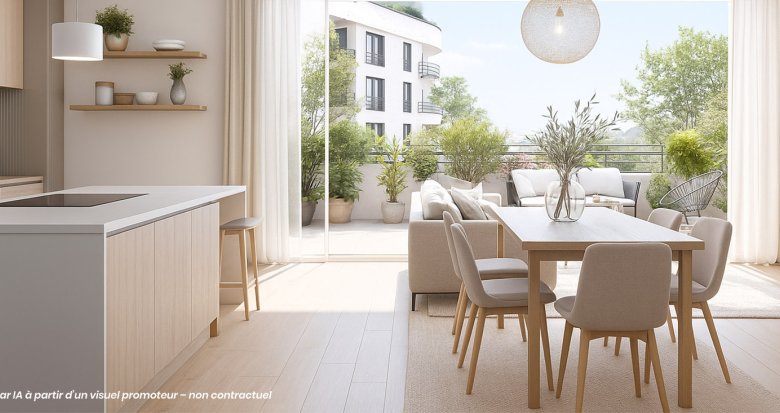 Achat / Vente immobilier neuf Asnières-sur-Seine à 5 km de La Défense (92600) - Réf. 13607