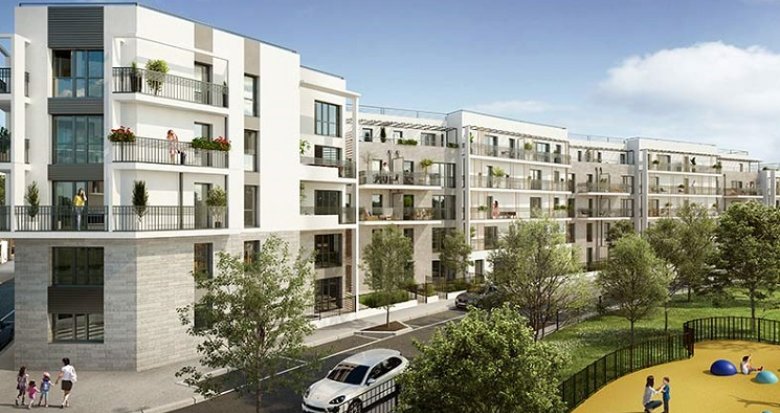 Achat / Vente immobilier neuf Bois-Colombes au coeur de l'écoquartier Pompidou Le Mignon (92270) - Réf. 5592