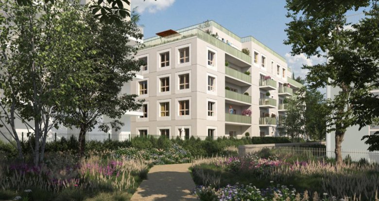 Achat / Vente immobilier neuf Châtenay-Malabry quartier LaVallée à 450m du tramway T10 (92290) - Réf. 13488