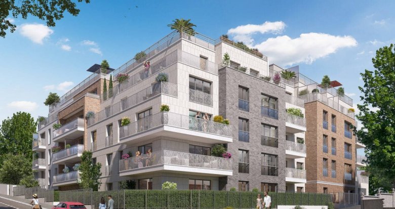 Achat / Vente immobilier neuf Châtillon quartier du Plateau à 750 m du tramway T6 (92320) - Réf. 9313