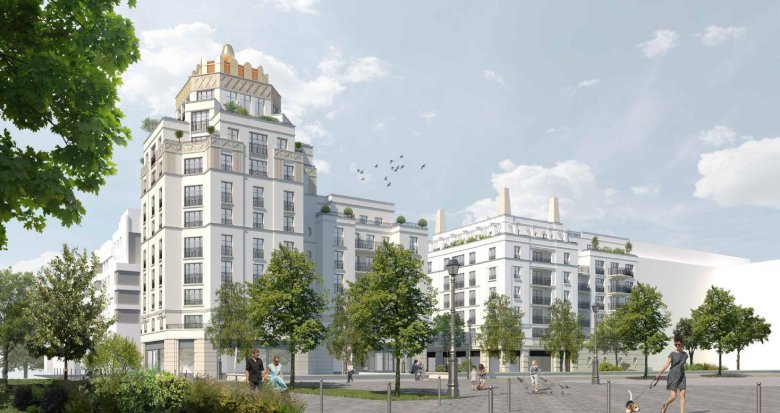 Achat / Vente immobilier neuf Clamart au coeur du nouveau quartier Grand Canal (92140) - Réf. 6425