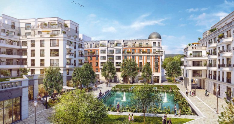 Achat / Vente immobilier neuf Clamart au cœur du quartier Grand Canal (92140) - Réf. 7007