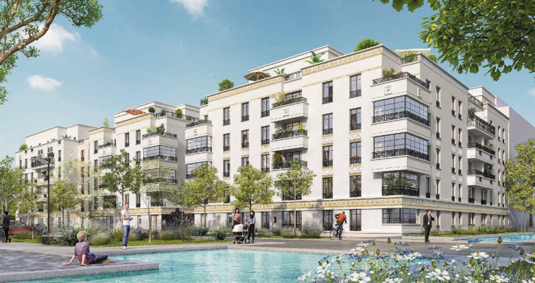 Achat / Vente immobilier neuf Clamart au cœur du quartier Grand Canal (92140) - Réf. 7007