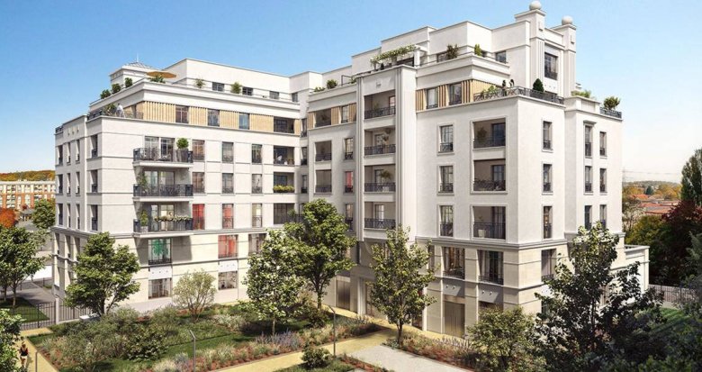 Achat / Vente immobilier neuf Clamart quartier Grand Canal proche des commerces (92140) - Réf. 7009