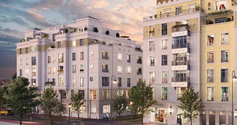 Achat / Vente immobilier neuf Clamart quartier Grand Canal proche des commerces (92140) - Réf. 7009
