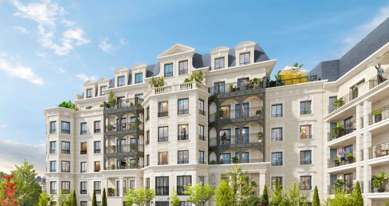 Achat / Vente immobilier neuf Clamart quartier Panorama à 10 min du métro Châtillon (92140) - Réf. 8149