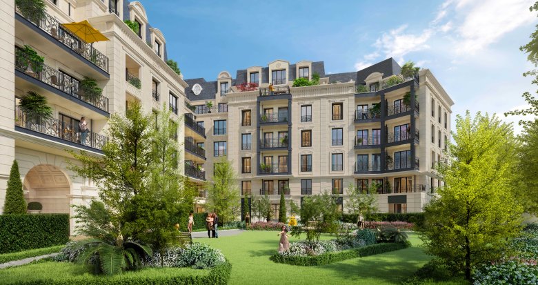 Achat / Vente immobilier neuf Clamart quartier Panorama à 10 min du métro Châtillon (92140) - Réf. 8149