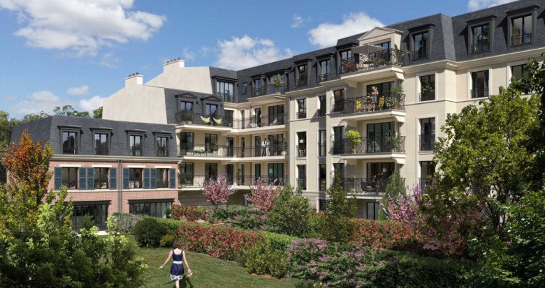 Achat / Vente immobilier neuf Clamart quartier Petit-Clamart à 500m du tramway T6 (92140) - Réf. 8153