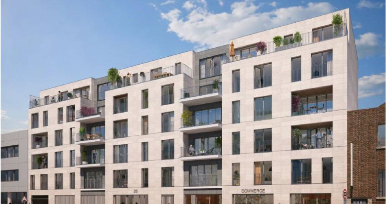 Achat / Vente immobilier neuf Clichy à 3 min à pieds de la Gare Clichy Levallois (92110) - Réf. 6755