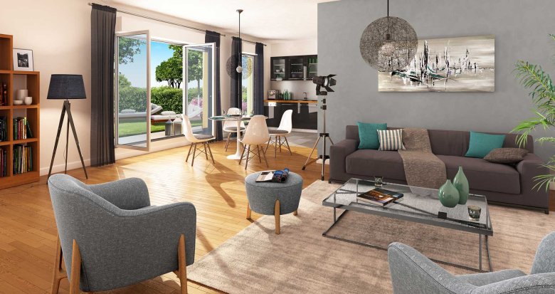 Achat / Vente immobilier neuf Colombes proche du métro 13 et Transilien J (92700) - Réf. 6403