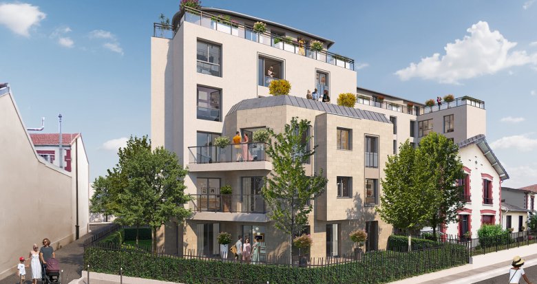 Achat / Vente immobilier neuf Colombes proche quai de Seine à 4 min à pied du tramway T2 (92700) - Réf. 13338