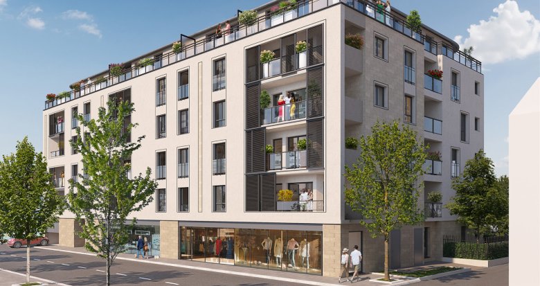 Achat / Vente immobilier neuf Colombes proche quai de Seine à 4 min à pied du tramway T2 (92700) - Réf. 13338