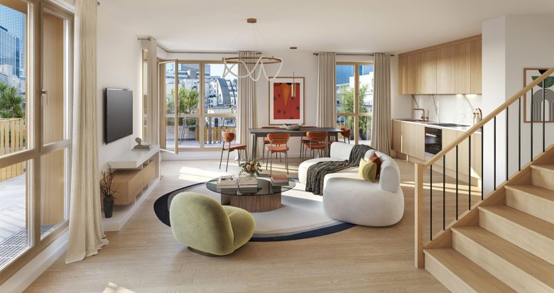 Achat / Vente immobilier neuf Courbevoie à deux pas de La Défense (92400) - Réf. 12819