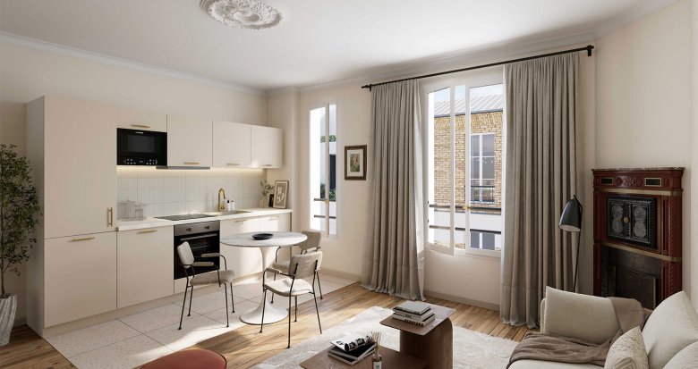Achat / Vente immobilier neuf Levallois-Perret réhabilitation à 15min des quais de Seine (92300) - Réf. 12955