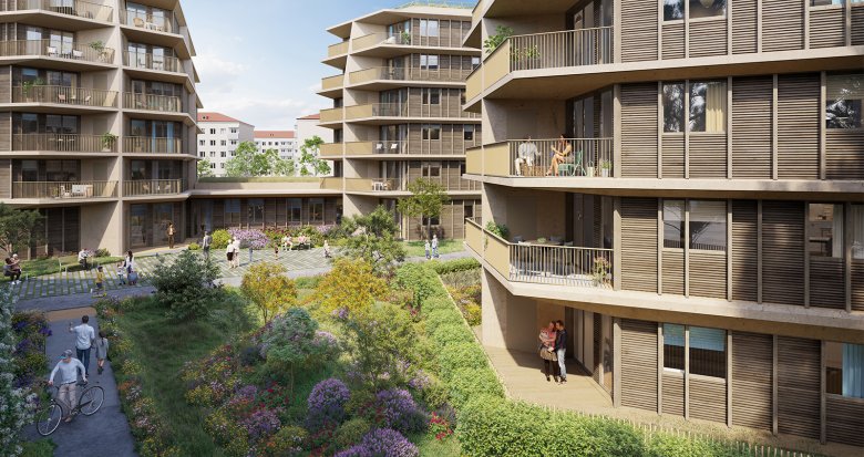 Achat / Vente immobilier neuf Nanterre quartier Les Muguets proche tram (92000) - Réf. 13445