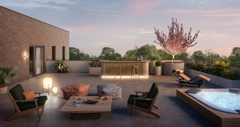 Achat / Vente immobilier neuf Rueil-Malmaison au coeur du quartier Richelieu-Châtaigneraie (92500) - Réf. 6350