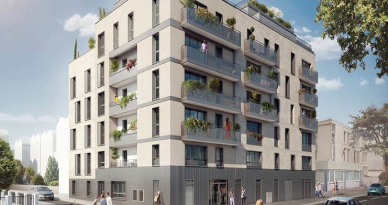 Achat / Vente immobilier neuf Vanves à moins de 300m du Transilien N (92170) - Réf. 5732