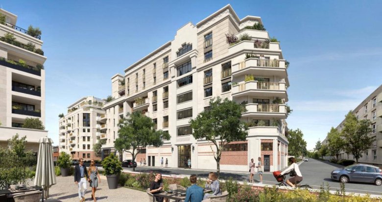 Achat / Vente immobilier neuf Villeneuve-la-Garenne à 35 min de Paris en métro (92390) - Réf. 11319
