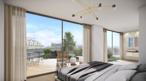 Programme immobilier neuf CONFIDENCE - Paris 9 : Résidence neuve avec piscine, SPA et terrasse près de la Place de Clichy (75009) - Référence : 2337