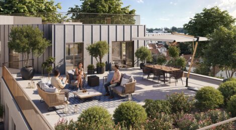 Programme immobilier neuf HERITAGE - Antony logements du 1 au 5 pièces dans les Hauts-de-Seine (92160) - Référence : 17848