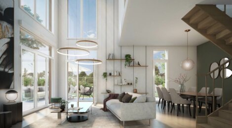Programme immobilier neuf Villa des Muses - Place et Villas - Antony : logements neufs sécurisés et verdoyants proche des transports (92160) - Référence : 11830
