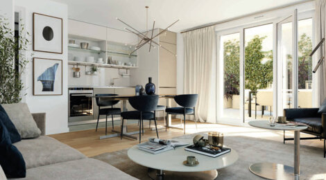 Programme immobilier neuf Les Cottages Léonard de Vinci - Antony : logements neufs sécurisés et verdoyants proche des transports (92160) - Référence : 15069