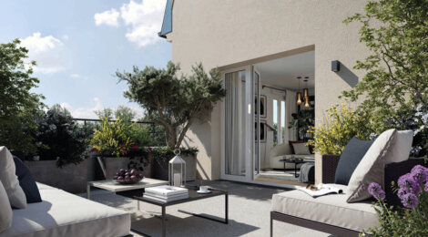 Programme immobilier neuf Les Cottages Léonard de Vinci - Antony : logements neufs sécurisés et verdoyants proche des transports (92160) - Référence : 15069