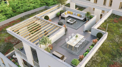 Programme immobilier neuf Rooftop Elegance - Antony : logements neufs T2–T5 proche des transports (92160) - Référence : 15866