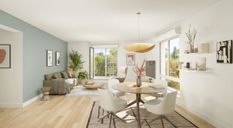 Programme immobilier neuf Villa Molière - Antony secteur résidentiel  à 9 minutes de la gare RER B (92160) - Référence : 13472