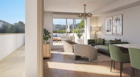 Programme immobilier neuf Les Portes de Seine - Asnières-sur-Seine adresse neuve proche Seine et RER C (92600) - Référence : 17264