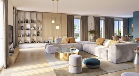 Programme immobilier neuf Hisséo - Bois-Colombes : logements neufs lumineux et sécurisés proche du métro (92270) - Référence : 7463