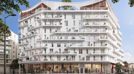 Programme immobilier neuf Hisséo - Bois-Colombes : logements neufs lumineux et sécurisés proche du métro (92270) - Référence : 7463