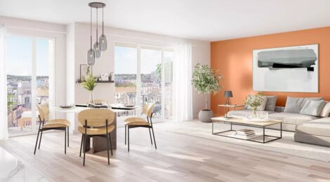 Programme immobilier neuf 7 RIEUX - Boulogne-Billancourt : logements neufs proches du métro Marcel Sembat et des commerces (92100) - Référence : 16989