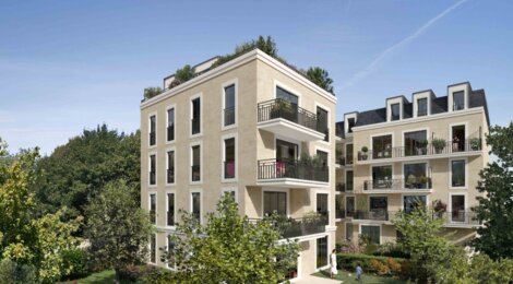 Programme immobilier neuf Villa Condorcet - Bourg-La-Reine : logements neufs T2–T3 proche du centre-ville et du RER B (92340) - Référence : 8699