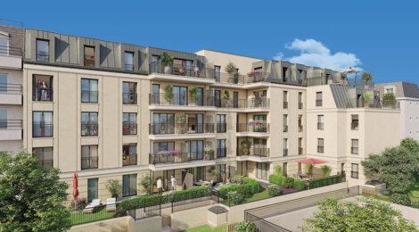 Programme immobilier neuf Villa Christina - Châtenay-Malabry au pied du tramway T10 (92290) - Référence : 16607