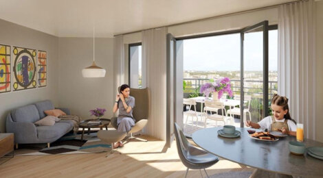 Programme immobilier neuf Les Terrasses Vertes - Châtenay-Malabry : logements neufs sécurisés et verdoyants proche des transports (92290) - Référence : 8273