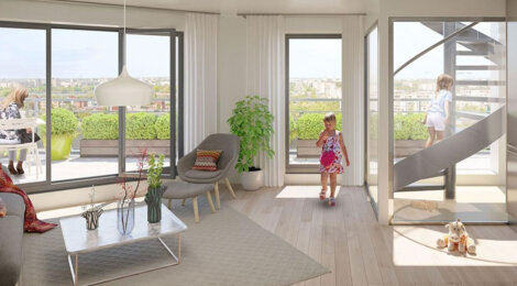 Programme immobilier neuf Les Terrasses Vertes - Châtenay-Malabry : logements neufs sécurisés et verdoyants proche des transports (92290) - Référence : 8273