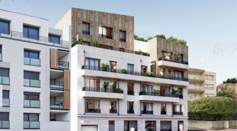 Programme immobilier neuf Coeur Chaville - Chaville : logements neufs sécurisés et verdoyants proche des transports (92370) - Référence : 15501