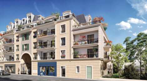 Programme immobilier neuf LES TERRASSES MANSART - Clamart à 500 m du tram T6 appartements avec terrasses et vues dégagées (92140) - Référence : 17119
