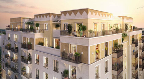 Programme immobilier neuf L'Orfèvre - Clamart : Résidence studio–T6 avec cadre verdoyant et confort optimisé proche des commodités (92140) - Référence : 14583