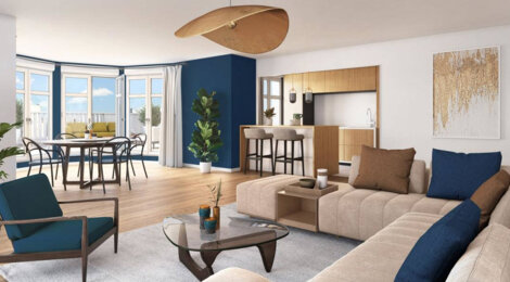 Programme immobilier neuf L'Orfèvre - Clamart : Résidence studio–T6 avec cadre verdoyant et confort optimisé proche des commodités (92140) - Référence : 14583