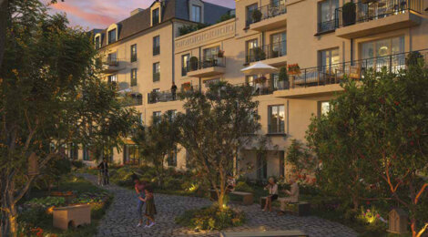 Programme immobilier neuf LUTECIA - Clamart : Résidence T2–T5 avec cadre résidentiel et confort optimisé proche des transports (92140) - Référence : 14767