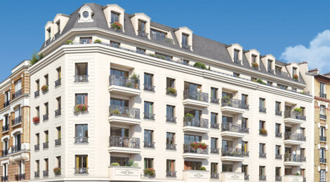 Programme immobilier neuf Villa Elvira - Clichy-la-Garenne résidence près du Métro 14 (92110) - Référence : 16378