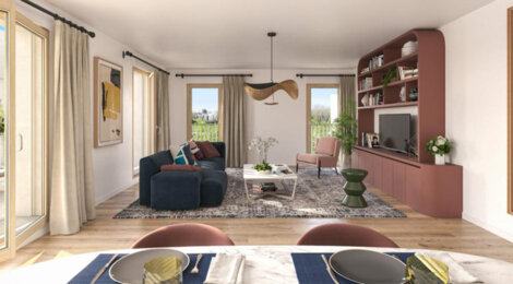 Programme immobilier neuf LATITUDE SEINE - Clichy logements du studio au 5 pièces près de Paris (92110) - Référence : 17818
