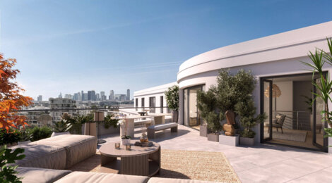 Programme immobilier neuf Rooftop 2 - Colombes à proximité du T2 et du futur T1 vers La Défense (92700) - Référence : 16324