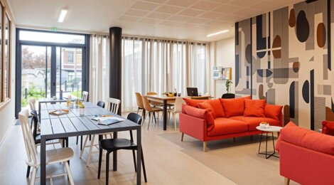 Programme immobilier neuf OPUS - Colombes à résidence étudiante à 5 min de marche du tramway ligne 2 (92700) - Référence : 16602